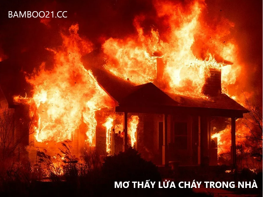 nằm mơ thấy lửa 