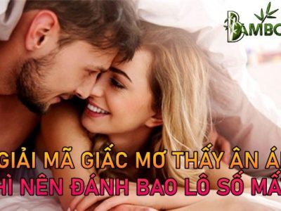 Ý Nghĩa Điềm Báo Giấc Mơ Thấy Ân Ái Là Gì ?