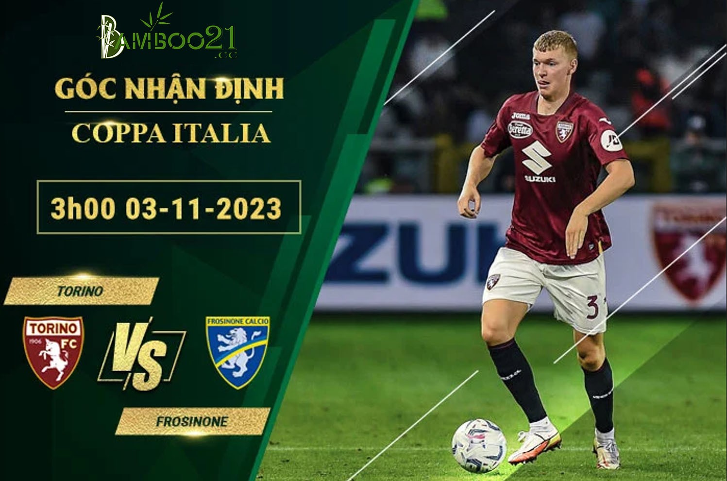 Soi Kèo Torino Vs Frosinone, 3h00 Ngày 3/11/2023