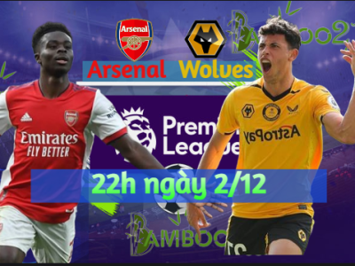 Soi Kèo Arsena vs Wolves 3h ngày 3/12/2023