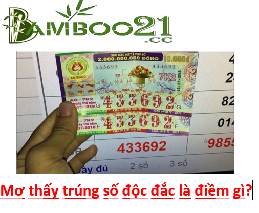 Mơ thấy trúng số độc đắc đánh số mấy?