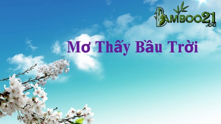 Mơ thấy bầu trời