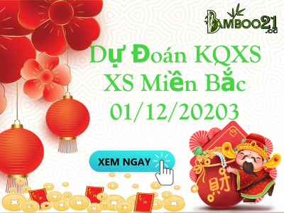 Dự đoán XSMB 01/12/2023, thống kê XSMB thứ 6