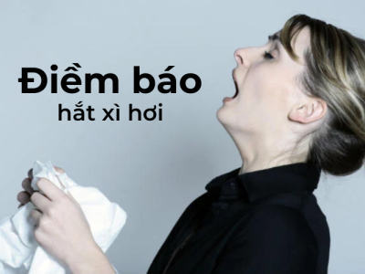 Hắt xì hơi liên tục là điềm báo gì?