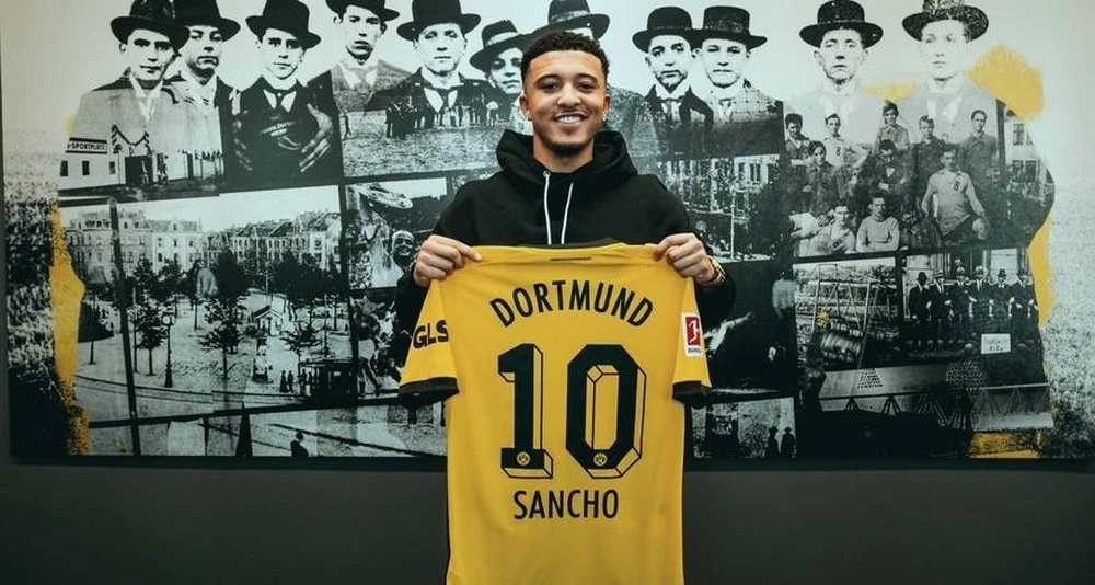 Jadon Sancho trở lại mái nhà xưa Dortmund