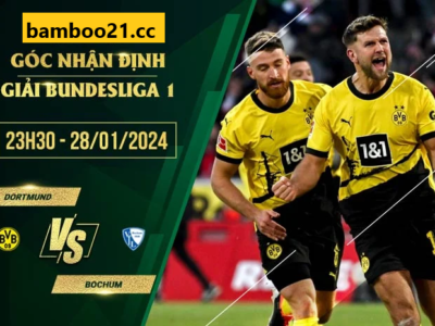 Soi Kèo Dortmund Vs Bochum