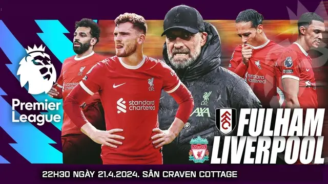 Nhận định bóng đá Fulham vs Liverpool