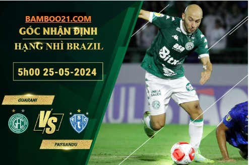  Trận đấu Guarani vs Paysandu 