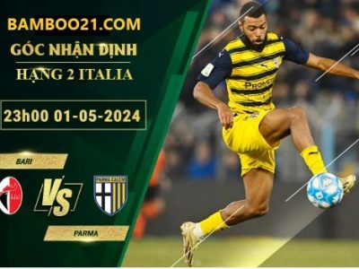 Soi Kèo trận đấu Bari Vs Parma, 23h00 Ngày 1/5/2024