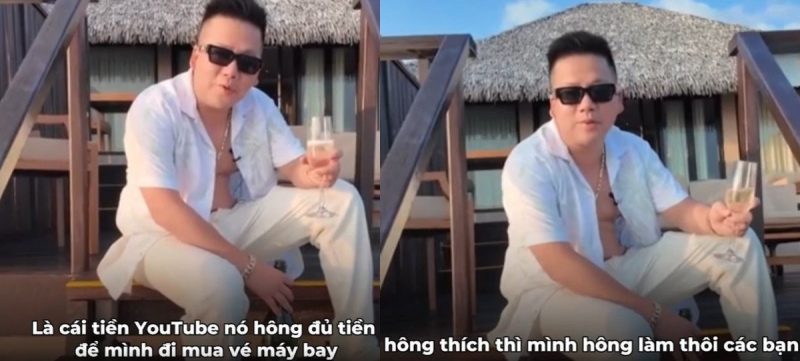 Khoa Pug nói thêm, anh làm clip tùy hứng, lâu lâu ra video chia sẻ kinh nghiệm đi chơi, đi du lịch.