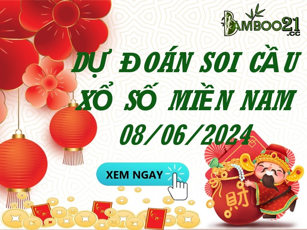 Soi Cầu XSMN 08/06/2024