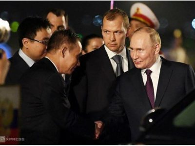 Tổng thống Putin đến Hà Nội