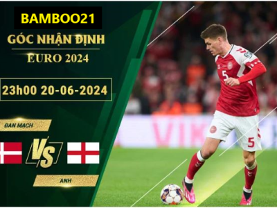 Nhận Định Soi Kèo Đan Mạch Vs Anh 23h00 Ngày 20/6/2024