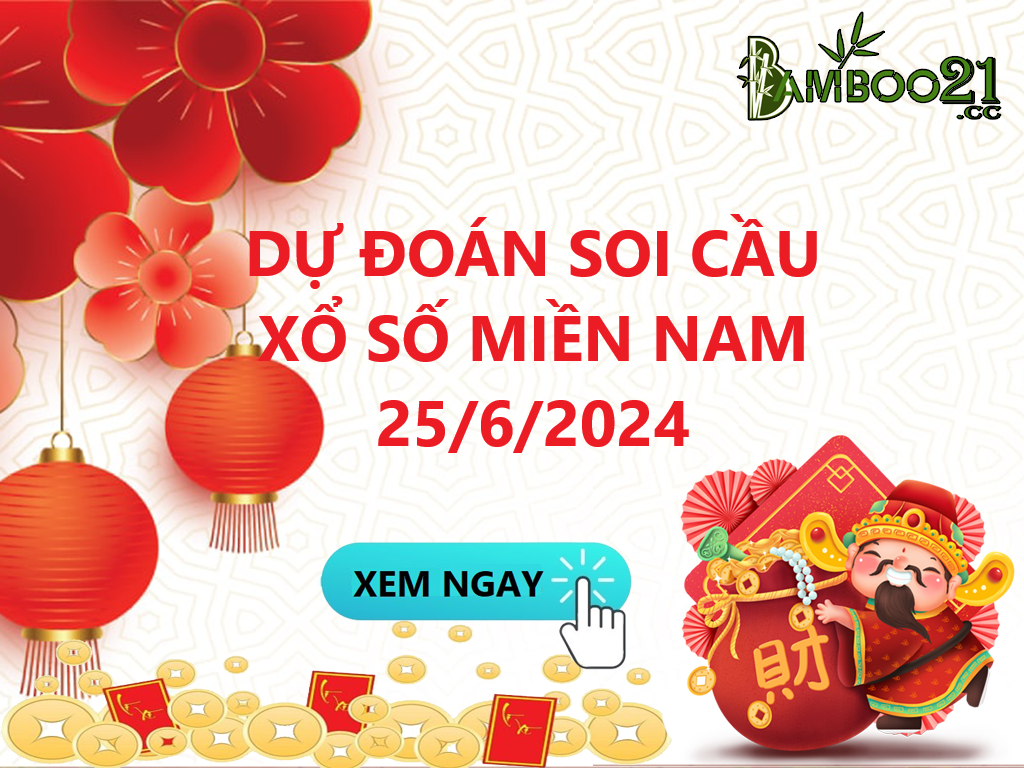 Soi Cầu XSMN 25/6/2024