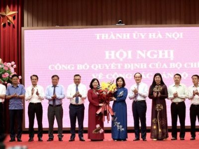 Tân Bí thư Hà Nội Bùi Thị Minh Hoài: ‘Tôi xin hứa sẽ nỗ lực hết mình’