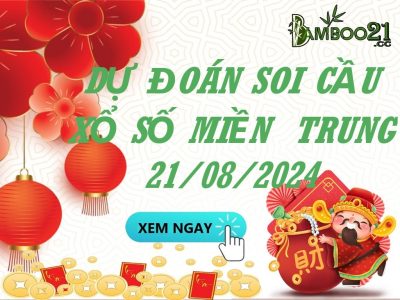 Soi Cầu XSMT 21/08/2024