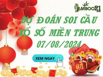 Soi Cầu XSMT 07/08/2024