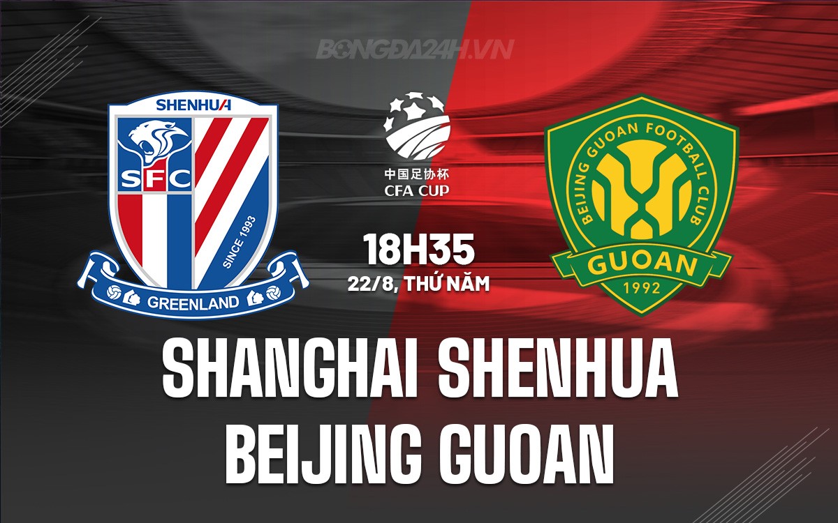  kèo Shanghai Shenhua vs Beijing Guoan