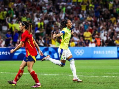 Video bóng đá ĐT nữ Brazil – Tây Ban Nha: “Cơn mưa” 6 bàn, đốn hạ nhà vô địch World Cup (Olympic)