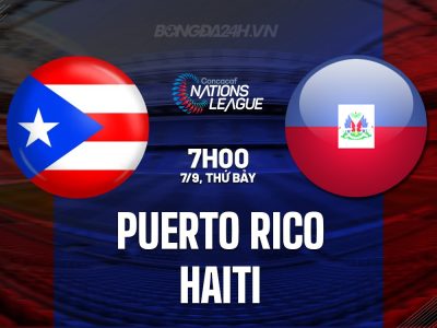 Puerto Rico vs Haiti, 7h00 ngày 7/9