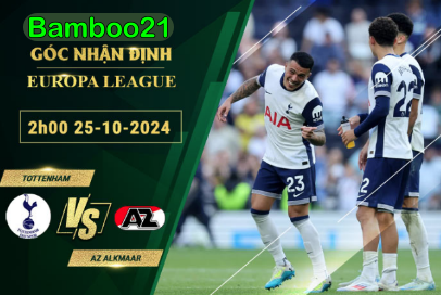 tỷ lệ kèo Tottenham vs AZ Alkmaar