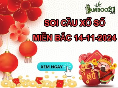 DỰ ĐOÁN SOI CẦU XỔ SỐ MIỀN BẮC NGÀY 14-11-2024