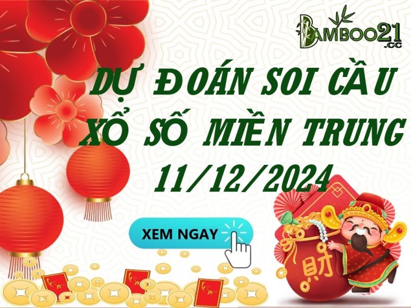 Soi Cầu XSMT 11/12/2024