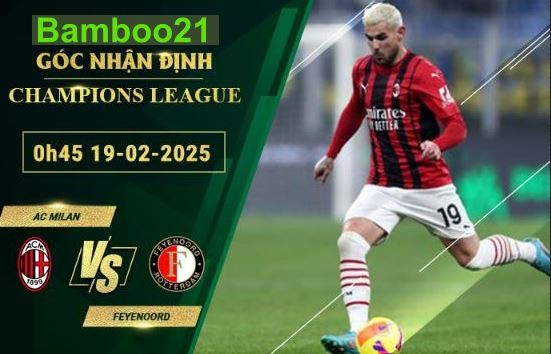 kèo AC Milan vs Feyenoord