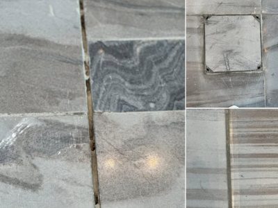 Nhà ga T3 sân bay Tân Sơn Nhất hở gạch lát sàn, nhà thầu nói gì?