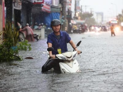 Cơn mưa lớn nhất ở TP HCM 8 năm qua