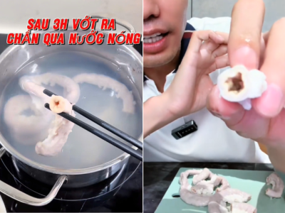 Thí nghiệm kiểm chứng mẹo biến lòng thường thành lòng se điếu và cái kết