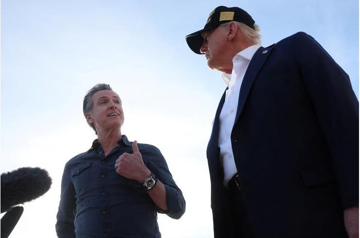 Ông Trump ủng hộ bắt Thống đốc California: Mâu thuẫn lên tới đỉnh điểm